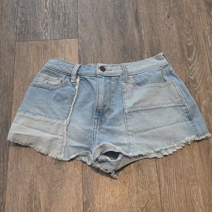 Hollister Vintage Short High Rise Women's Size 1 Denim Jean Shorts